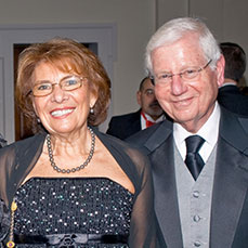 Adrienne and Bernard M. Rosof, MD. Link to their story