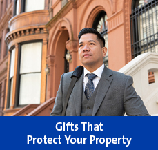 Rollover image of a man. Link to Gifts That Protect Your Property. Rollover image of a man. Link to Gifts That Protect Your Property.