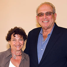 Photo of Elaine and Norm Hecht. Link to their story.